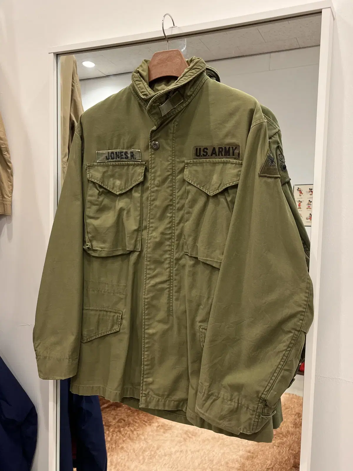 70s Military U.S.Army 미군 오리지날 M-65 필드 자켓